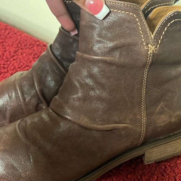 Sofft Beckie cognac boots size 9.5 Beautiful booties - Picture 16 of 17